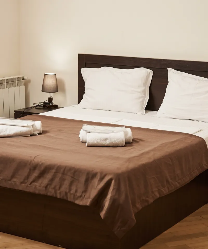 Interior of Economy Quadruple Room at New Tamarisi Hotel