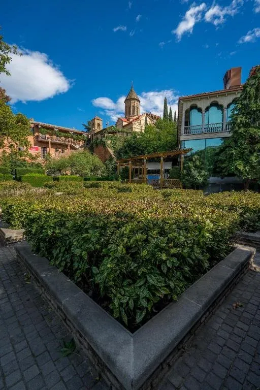 Garden greenery in the hotel's surroundings